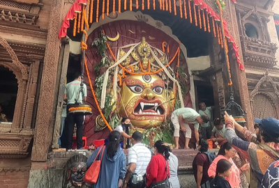Indrajatra (Kumari) festival in Nepal