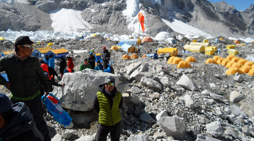 Tents at Everest Base Camp