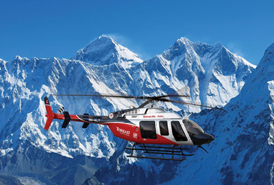 Everest Base Camp Helicopter tour with landing at 5500 Meters